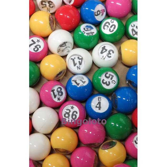 240 Boules De Loterie Numérotées 1-60 - Plastique Coloré, Pour Tirage Au Sort, Jeux, Décoration