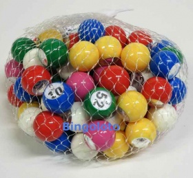 Boules loto numérotées + 100 pions