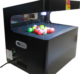 Boulier De Loto Professionnel En Métal - 23 Cm Avec 90 Boules Et Plateau De Contrôle